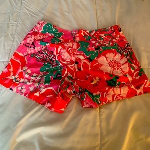 Lily Pulitzer Floral Tropical Shorts